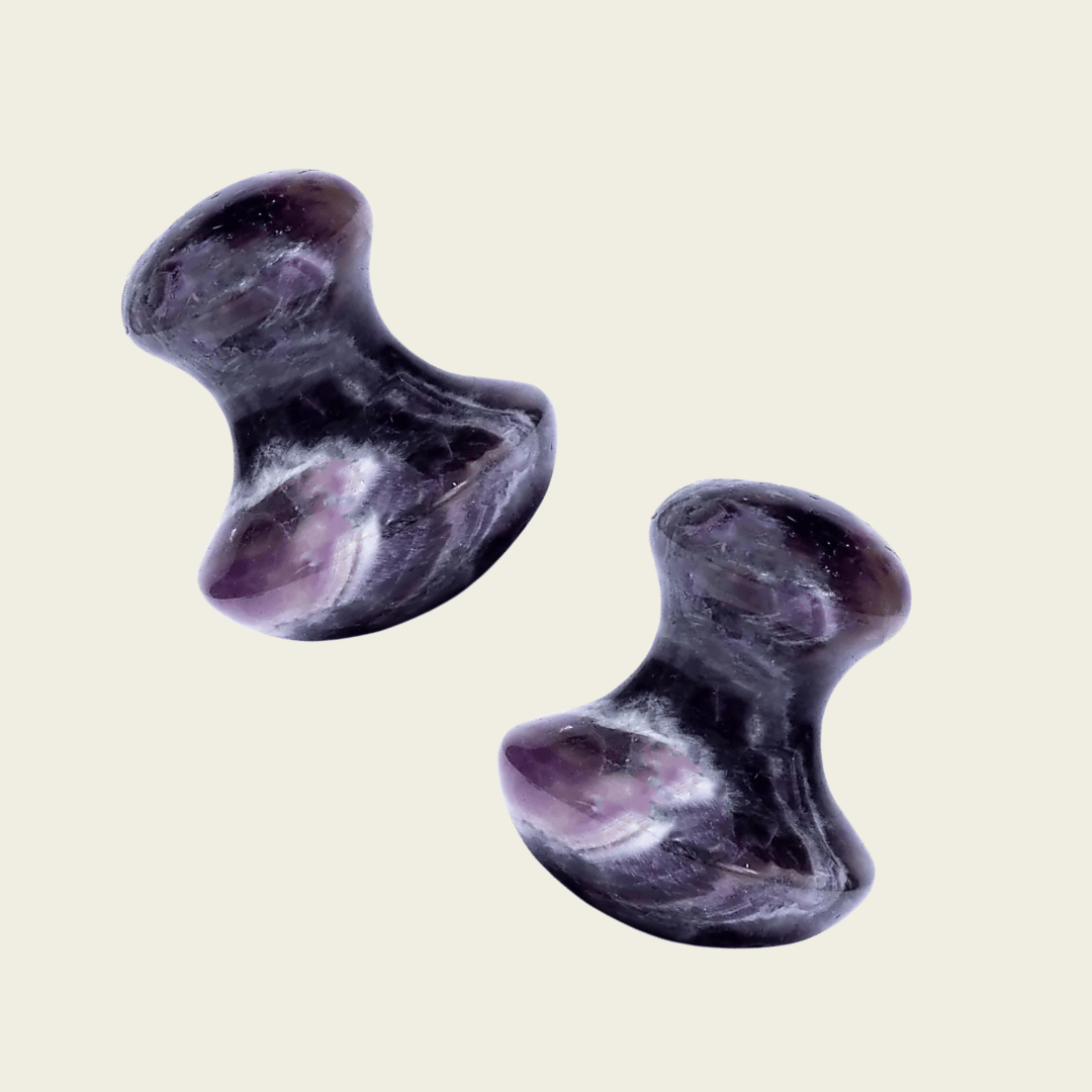 B-Grade Amethyst Mushroom Gua Sha