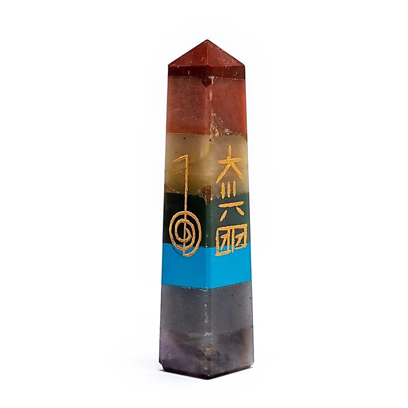Chakra Reiki Obelisk - Flying Wild
