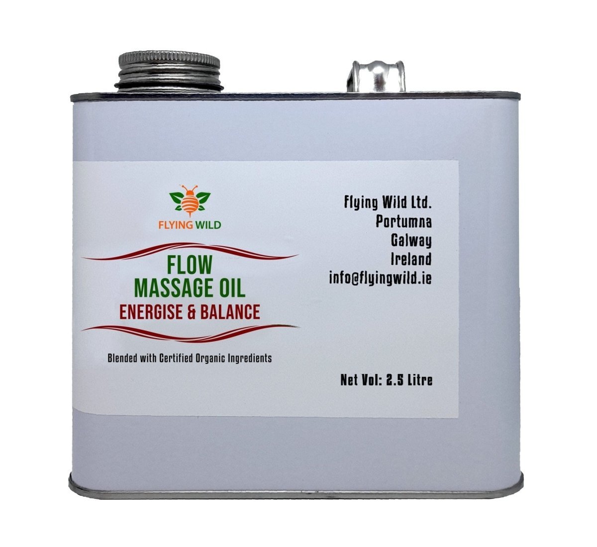 Flow Massage Oil Energise & Balance - Flying Wild