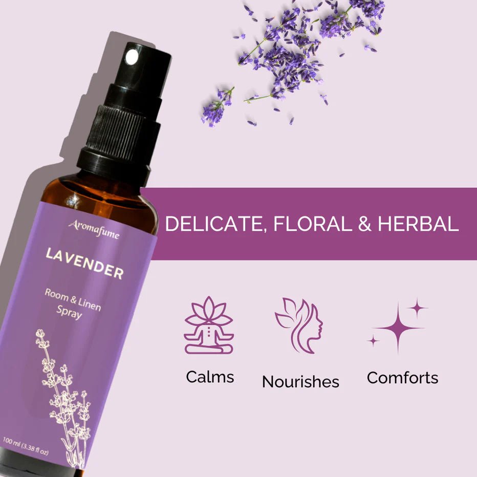 Lavender Natural Room & Linen Spray by Aromafume - Flying Wild