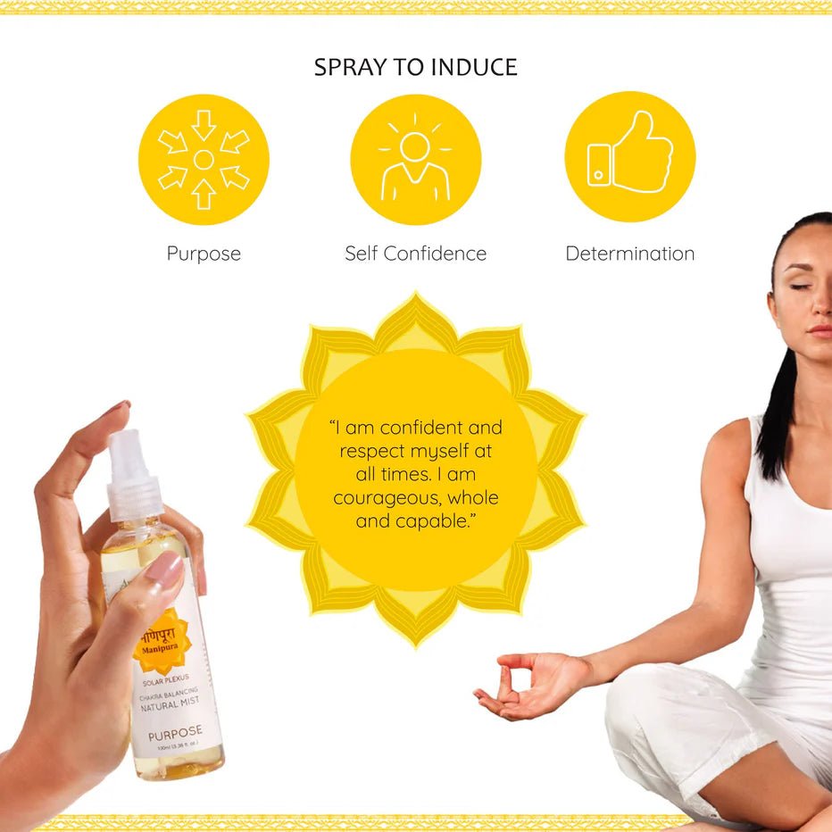 Manipura 3rd Chakra Natural Mist by Aromafume - Flying Wild