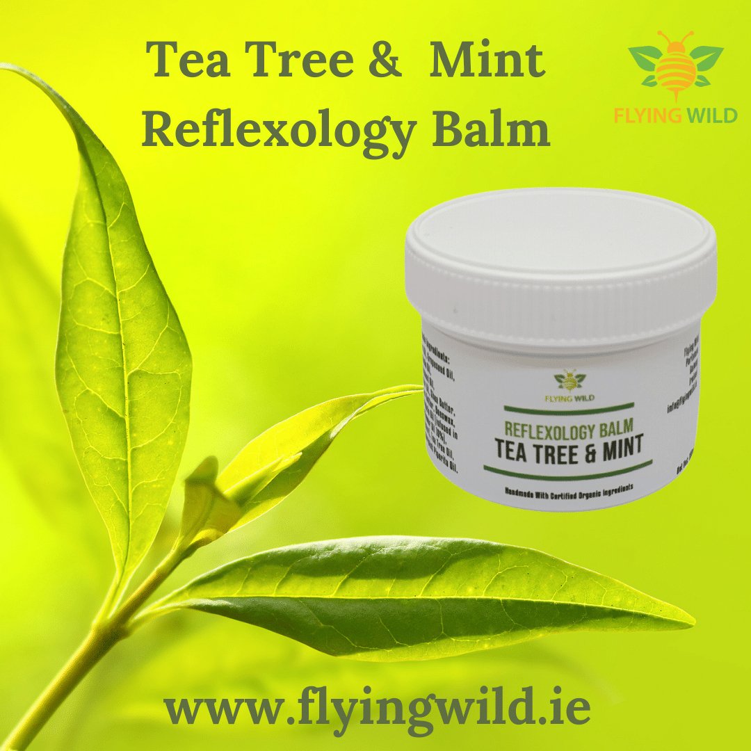 Reflexology Balm Tea Tree and Mint - Flying Wild