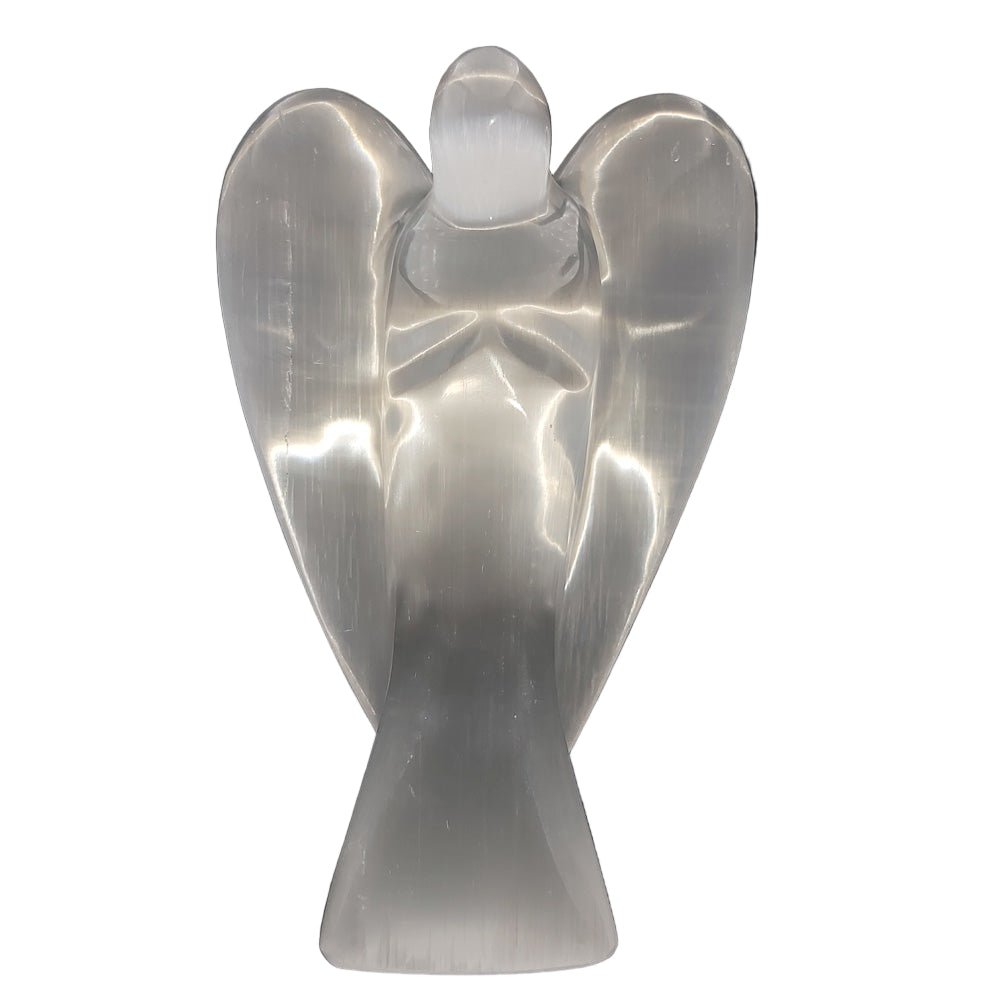 Selenite Angel 15cm - Flying Wild