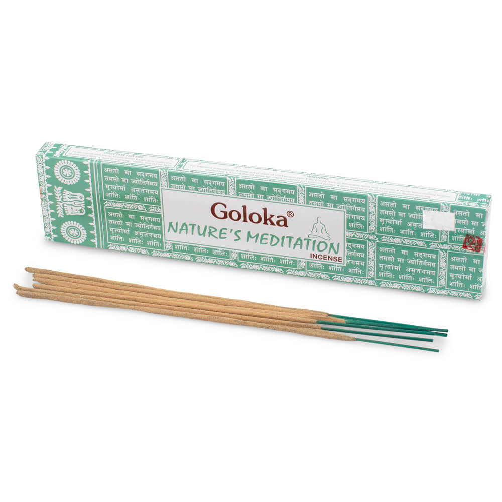 Nature's Meditation Incense by Goloka - Flying Wild
