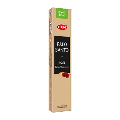 Palo Santo & Rose Organic Masala Incense Sticks by HEM - Flying Wild