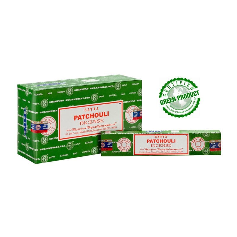 Patchouli Incense Sticks By Satya - Flying Wild