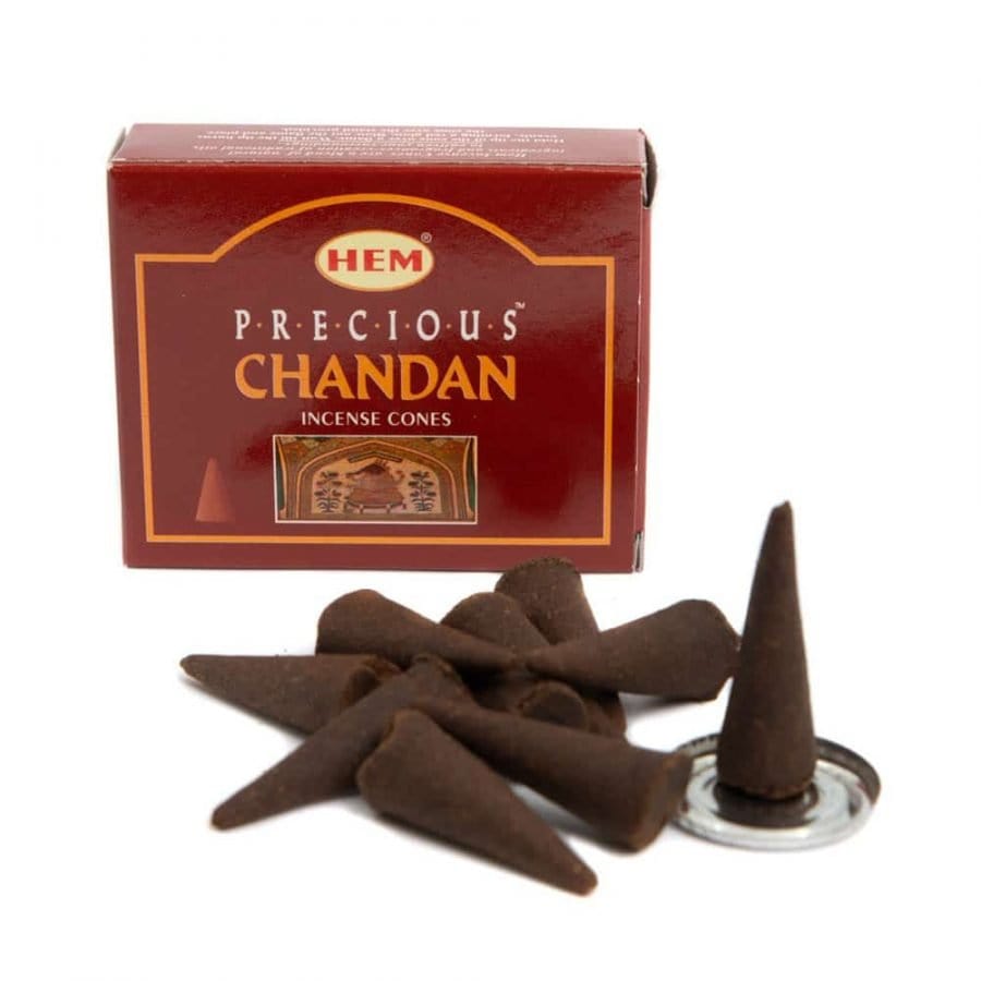 Precious Chandan Incense Cones by HEM - Flying Wild