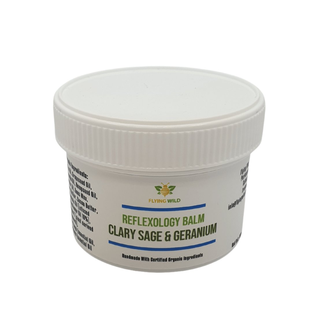 Reflexology Balm Clary Sage & Geranium - flyingwild