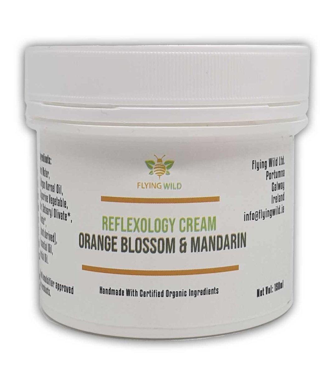 Reflexology Cream Orange Blossom & Mandarin - Flying Wild