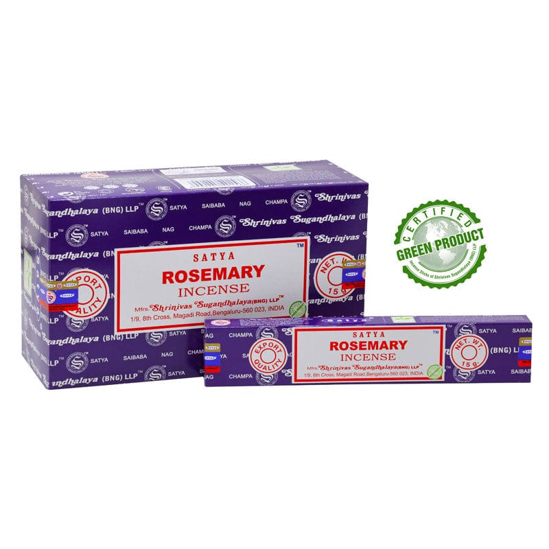 Rosemary Incense Sticks by Satya - Flying Wild