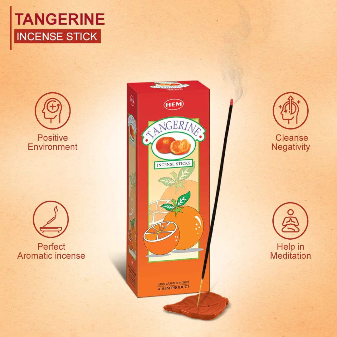 Tangerine Incense Sticks by HEM - Flying Wild
