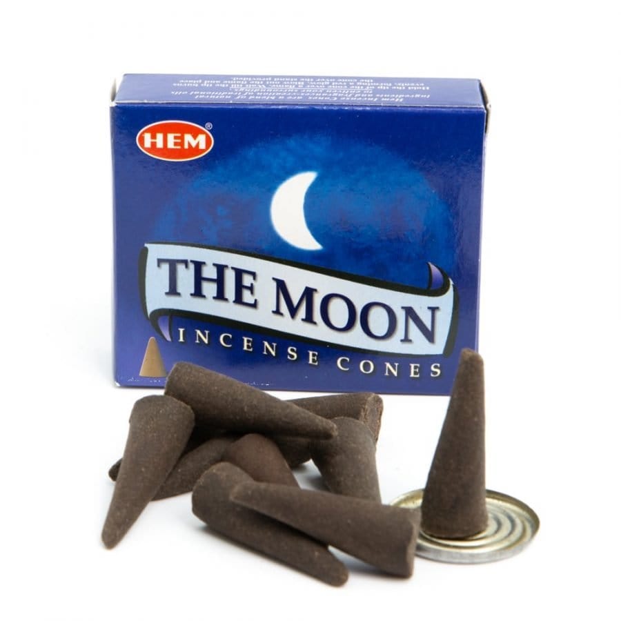 The Moon Incense Cones by HEM - Flying Wild