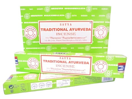 Traditional Ayurveda Incense Sticks by Satya - Flying Wild