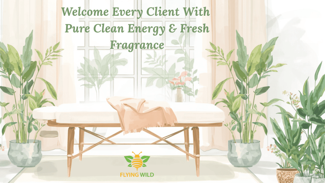 Welcome Every Client To Clean Energy & Fresh Fragrance With Flying Wild - Flying Wild