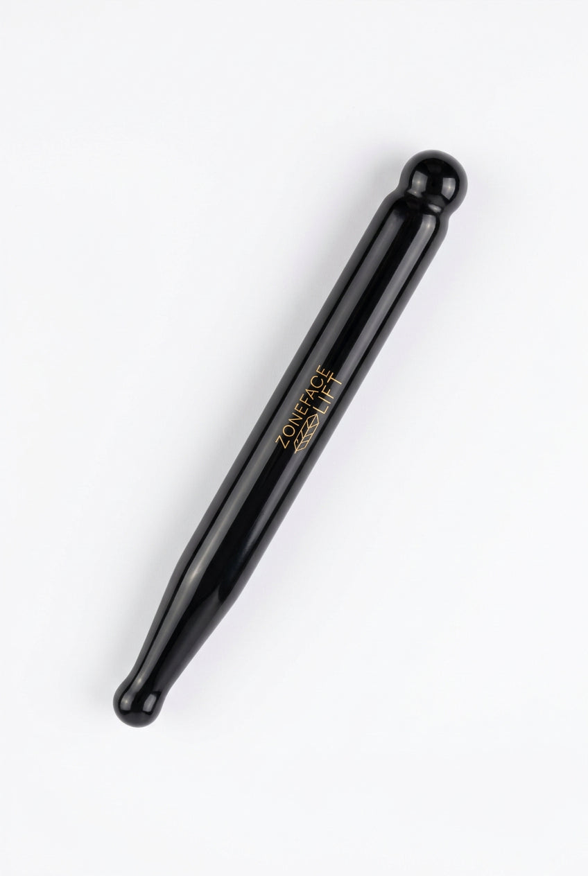 ZFL Black Obsidian Acupressure / Facial Reflexology Pen