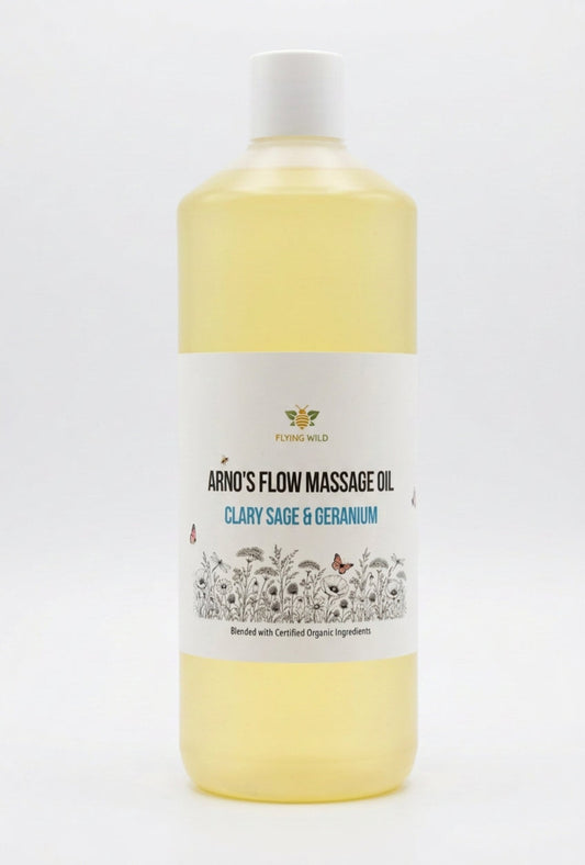 Flow Massage Oil Clary Sage & Geranium