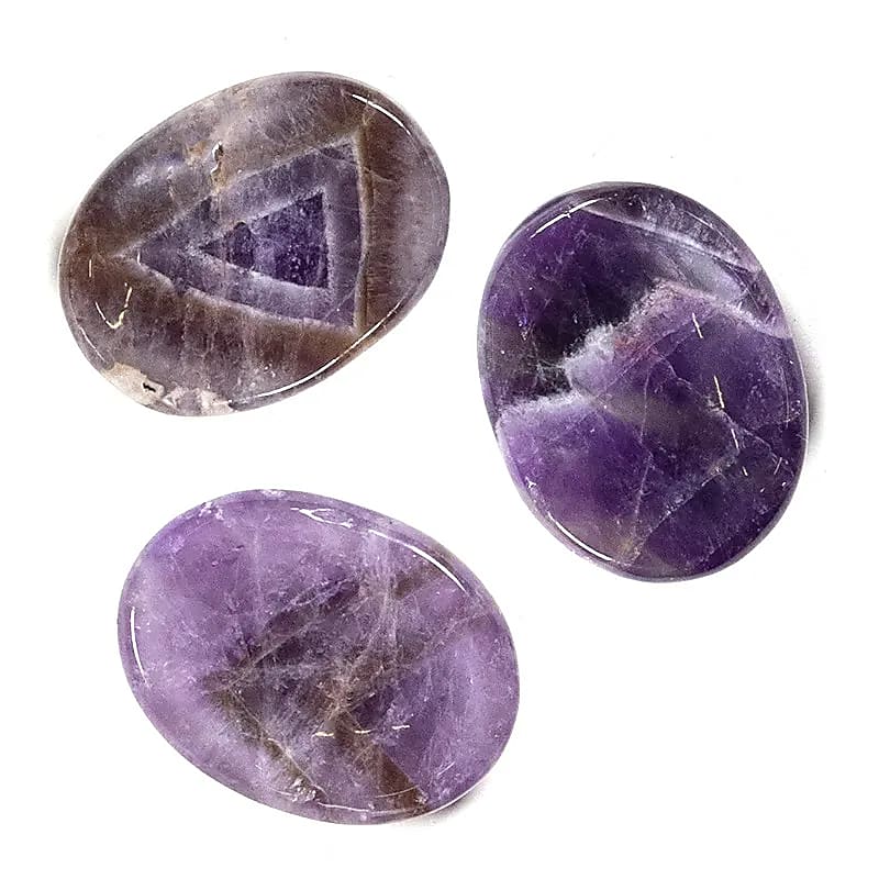 Amethyst Worry Stone - Flying Wild