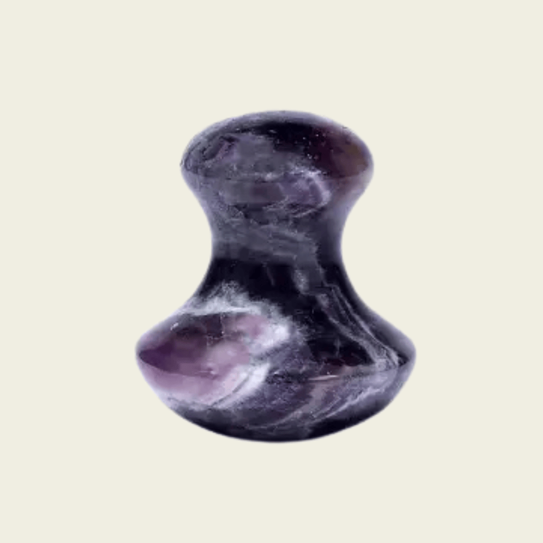B-Grade Amethyst Mushroom Gua Sha