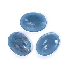 Angelite Worry Stone - Flying Wild