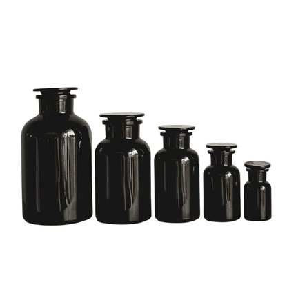 Apothecary Jar Violet Glass With Glass Stopper 2000ml - Flying Wild