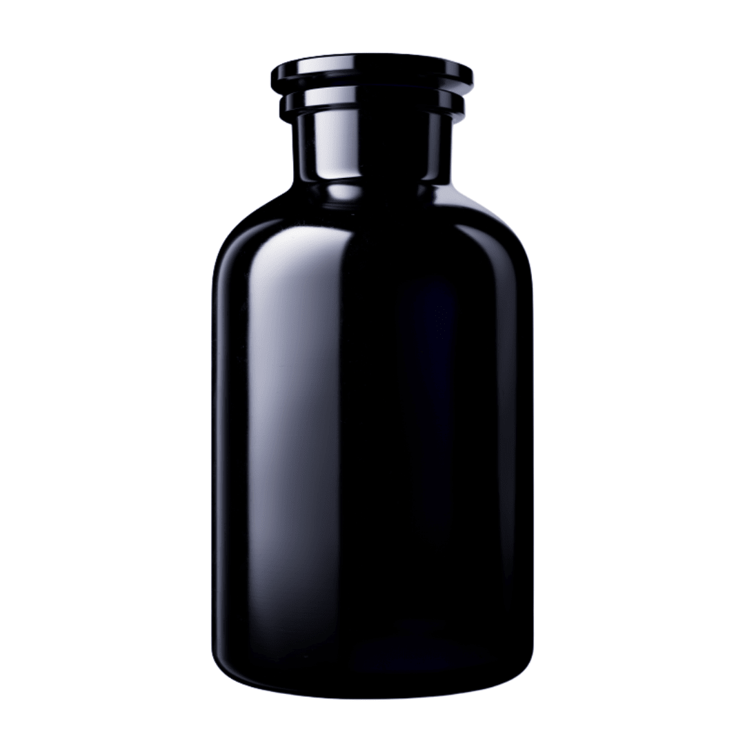 Apothecary Jar Violet Glass With Glass Stopper 2000ml - Flying Wild