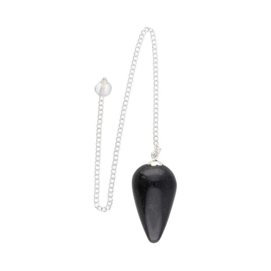 Black Obsidian Drop Pendulum - Flying Wild