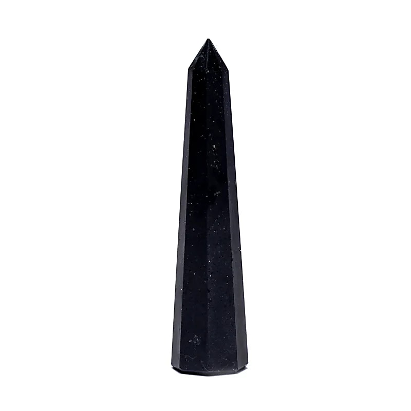 Black Tourmaline Obelisk - Flying Wild