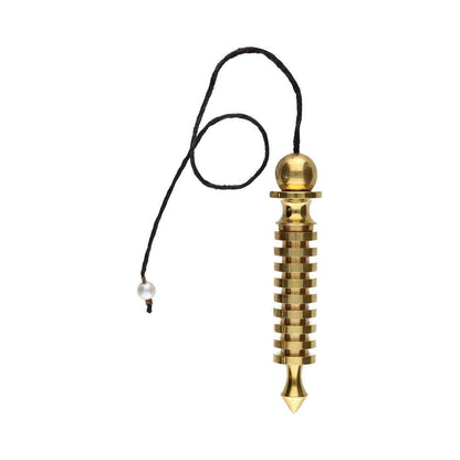 Bronze Isis Pendulum 9 Batteries & Witness - Flying Wild