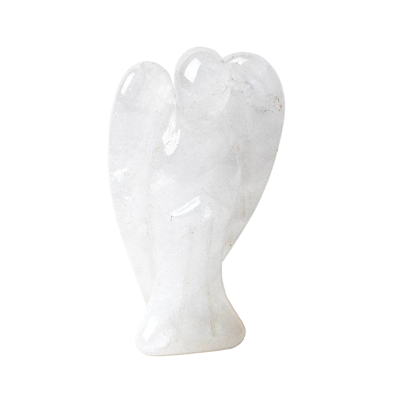 Clear Quartz Angel 50mm - Flying Wild