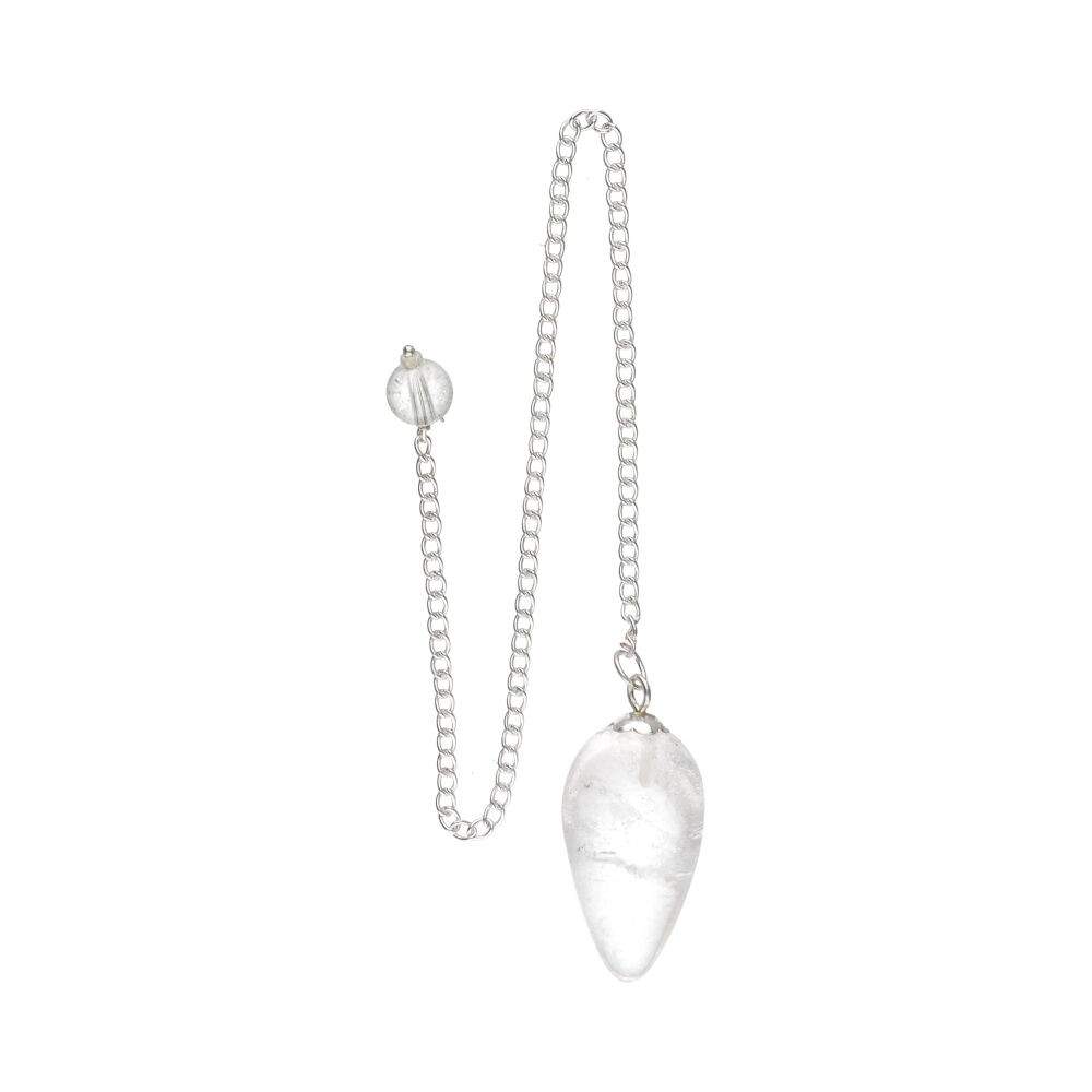 Clear Quartz Drop Pendulum - Flying Wild