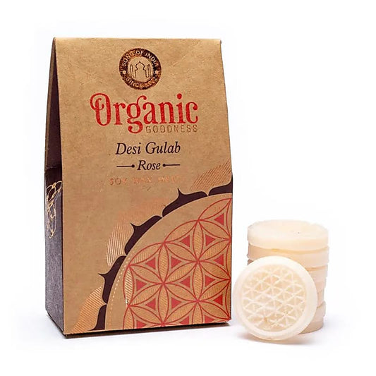 Desi Gulab Rose Organic Soy Wax Melts - Flying Wild