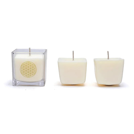 Flower of Life Rapeseed Wax Candle Set - Flying Wild