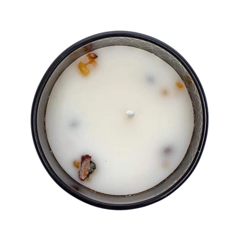 Frankincense & Myrrh Organic Goodness Smudge Candle - Flying Wild