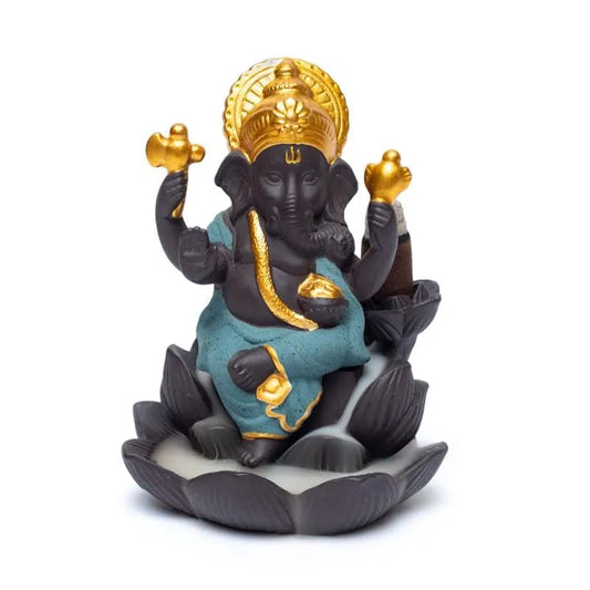 Ganesha Backflow Incense Cone Holder - Flying Wild