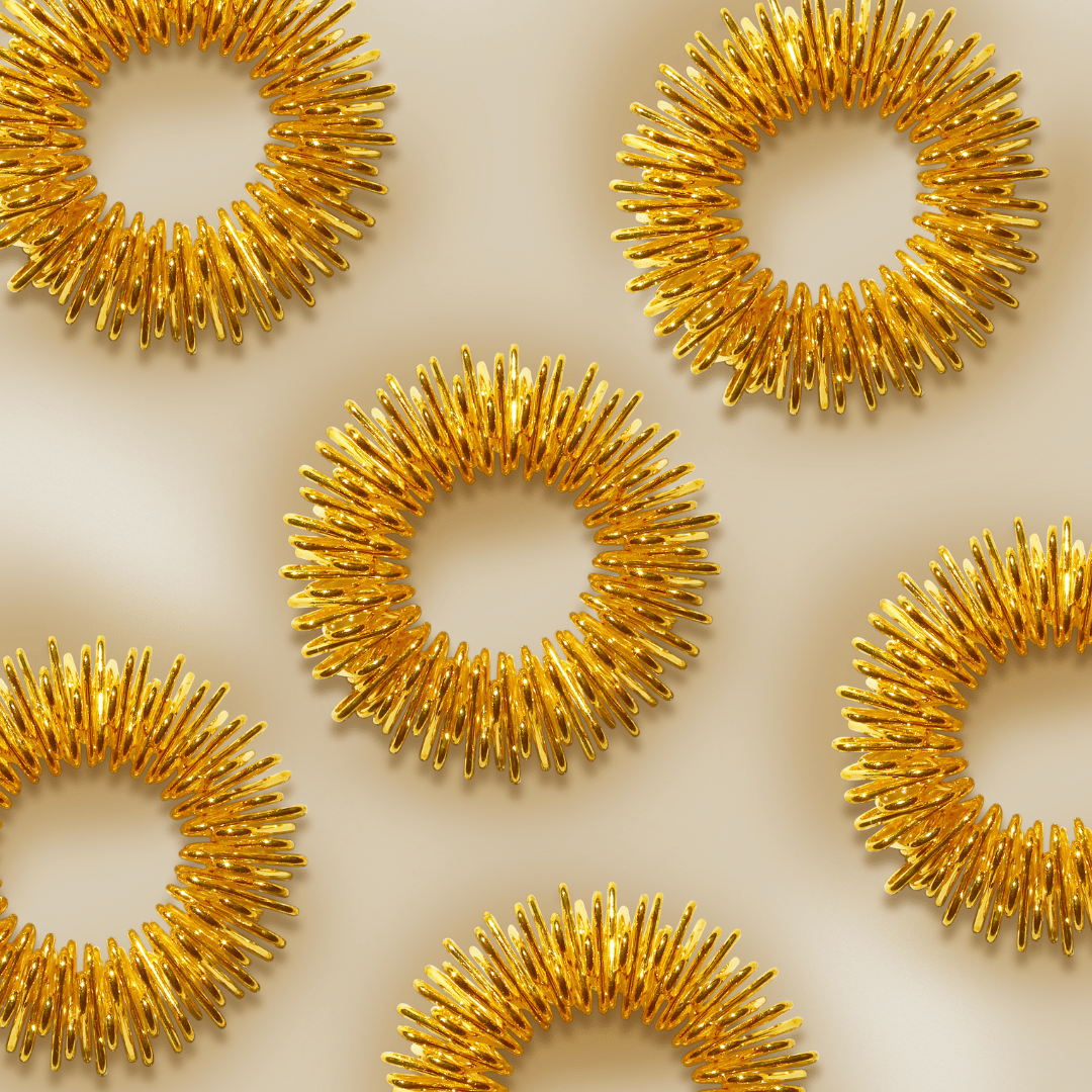 Gold Reflexology Ring