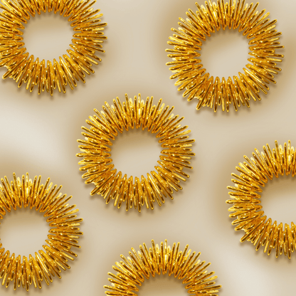Gold Reflexology Ring