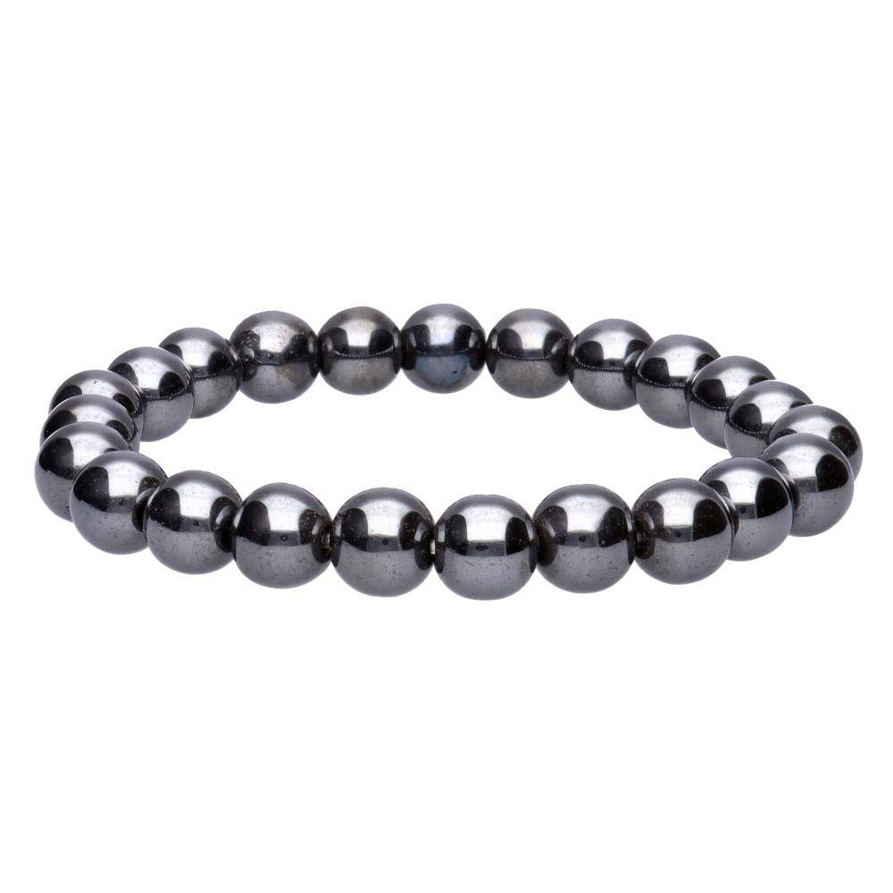 Hematite Bead Bracelet 10mm - Flying Wild