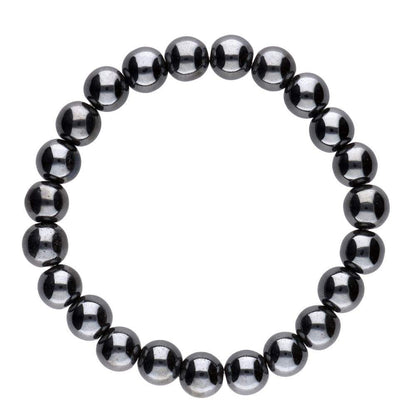 Hematite Bead Bracelet 10mm - Flying Wild