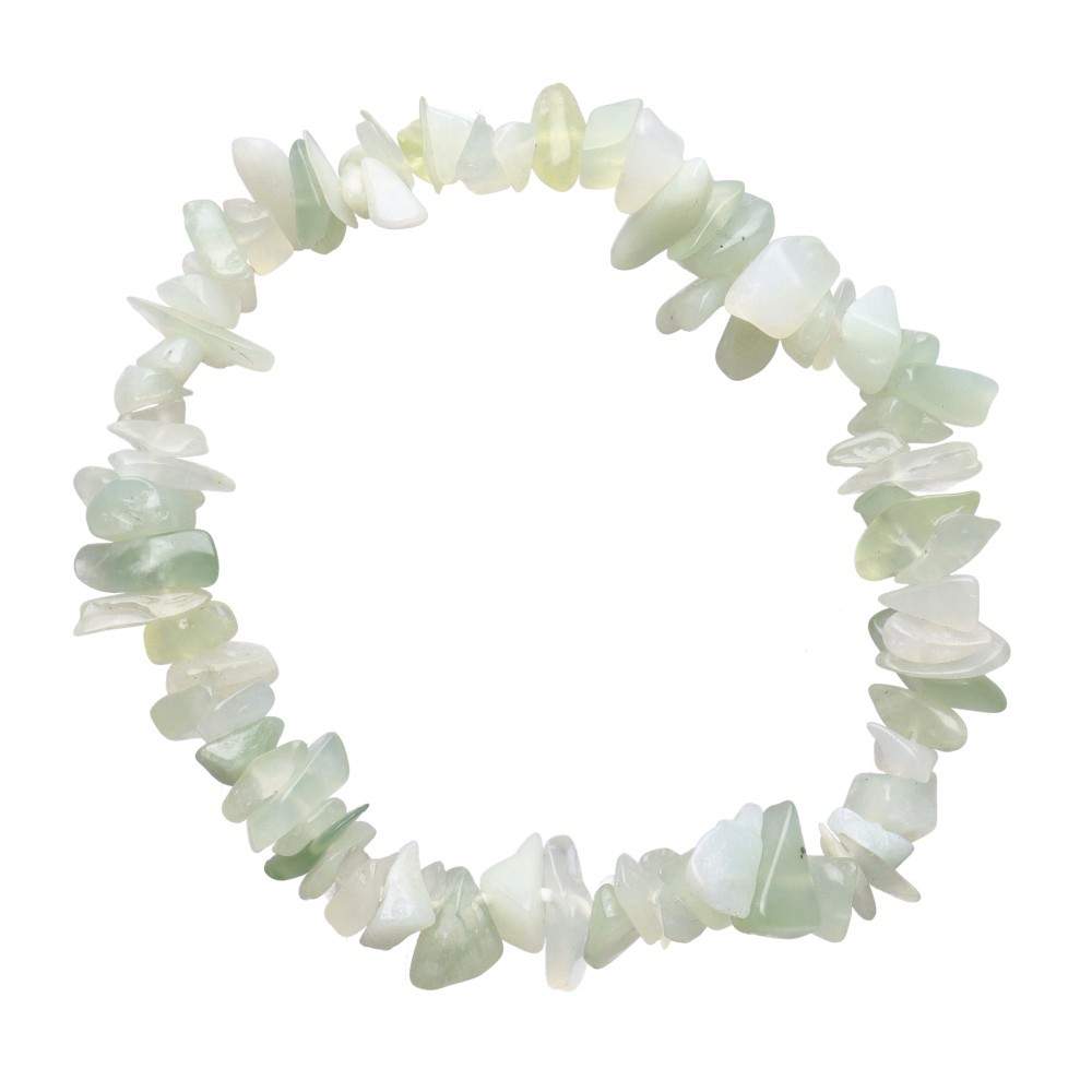 Jade Crystal Chip Bracelet - Flying Wild