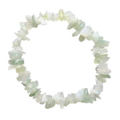 Jade Crystal Chip Bracelet - Flying Wild