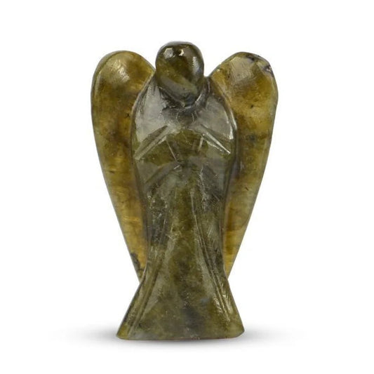 Labradorite Angel Large 75mm - Flying Wild
