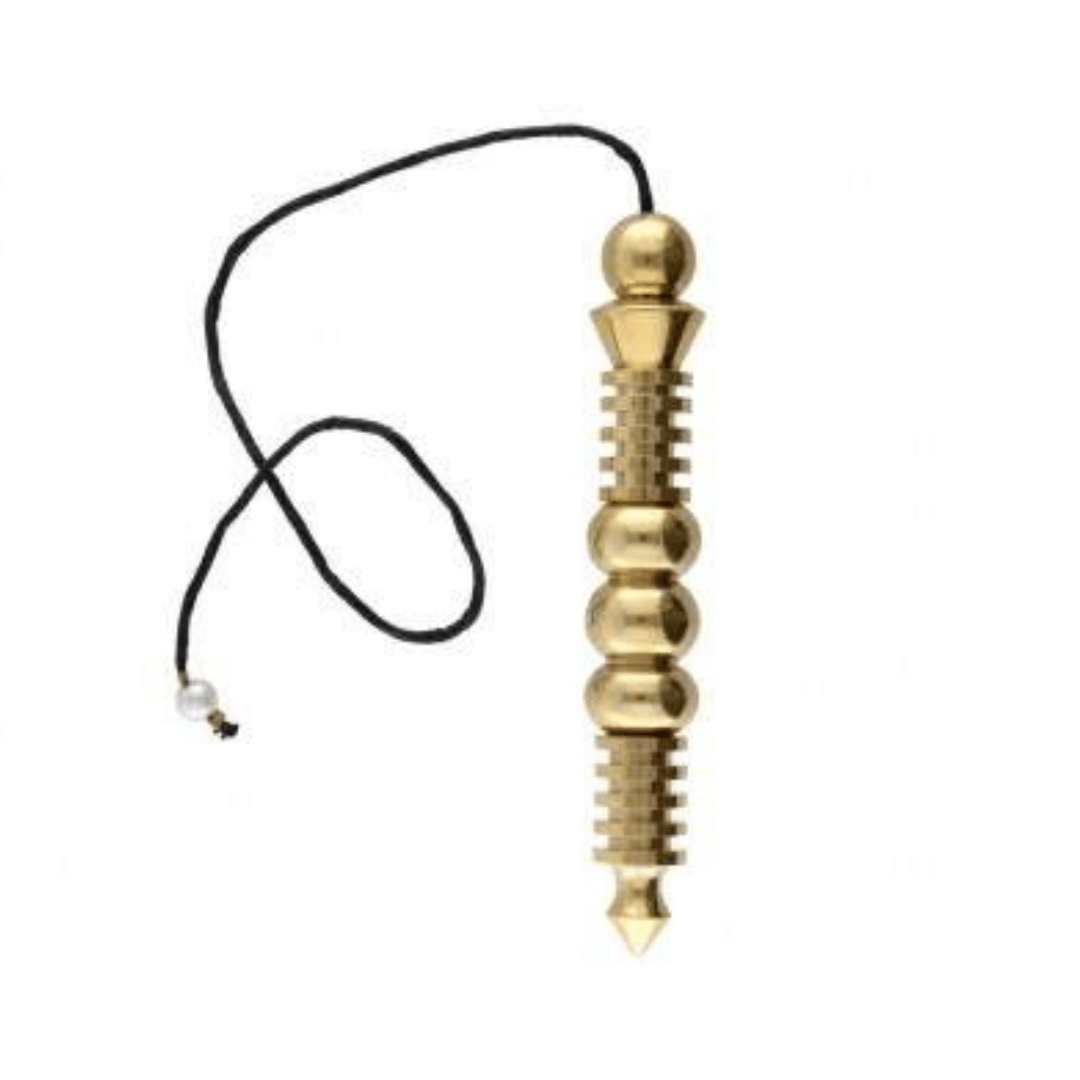 Large Bronze Isis Pendulum With 10 Batteries & Witness - Flying Wild