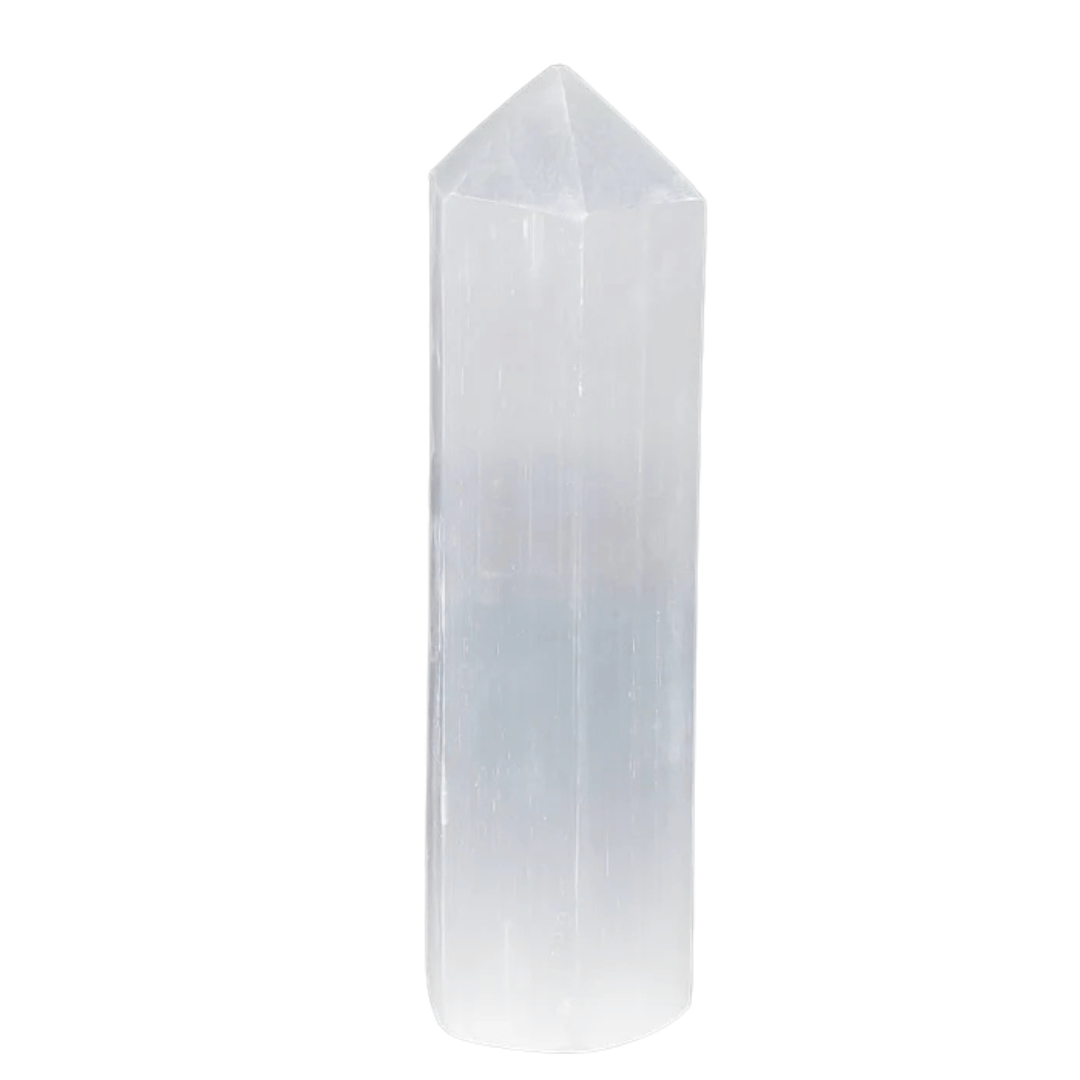 Large Selenite Tower - Flying Wild