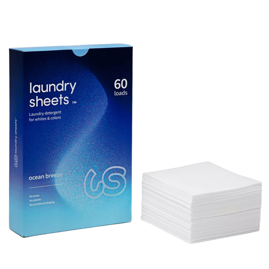 Laundry Detergent Sheets Ocean Breeze by Laundry Sheets - Flying Wild