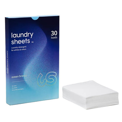 Laundry Detergent Sheets Ocean Breeze by Laundry Sheets - Flying Wild