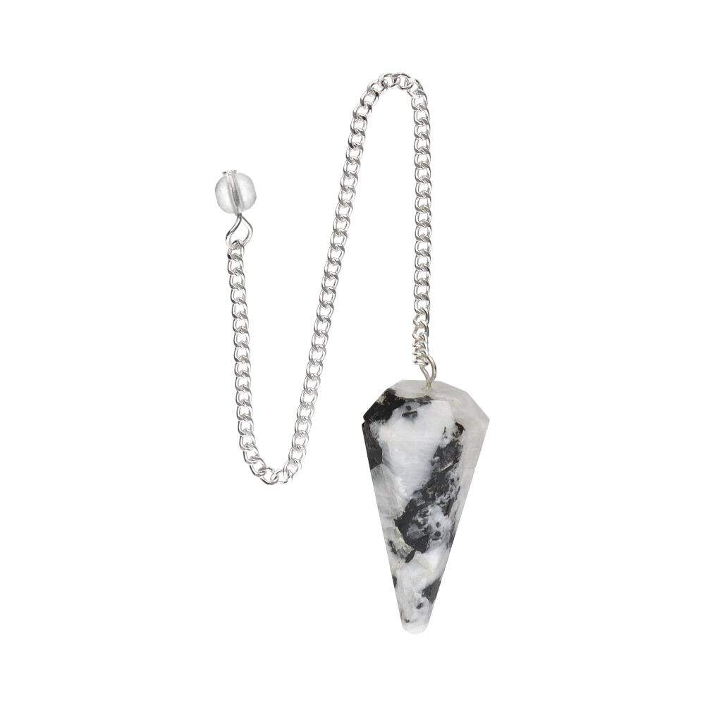 Moonstone Faceted Pendulum - Flying Wild