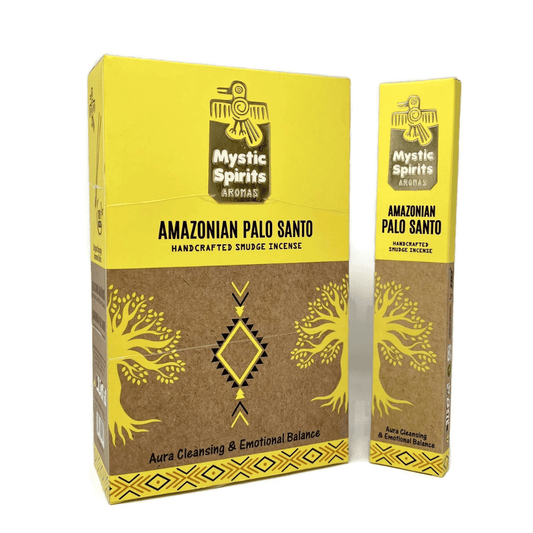 Mystic Spirits Amazonian Palo Santo Smudge Incense Sticks - Flying Wild
