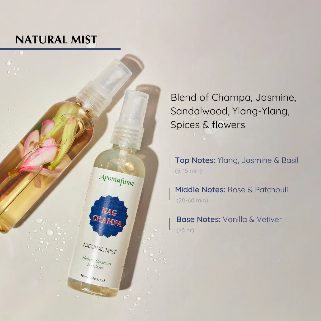 Nag Champa Natural Mist by Aromafume - Flying Wild