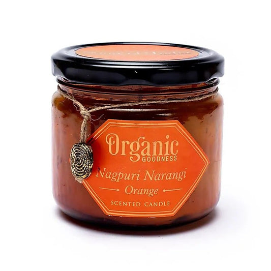 Nagpuri Narangi Orange Organic Soy Wax Candle - Flying Wild