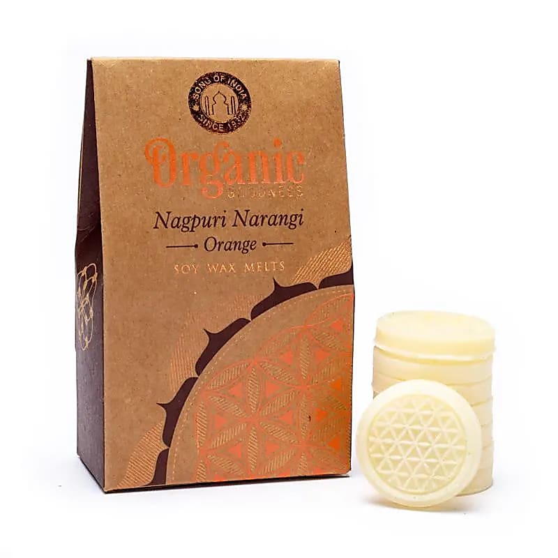 Nagpuri Narangi Orange Organic Soy Wax Melts - Flying Wild